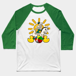 The Ball Horse and the Yellow Duck Baseball T-Shirt